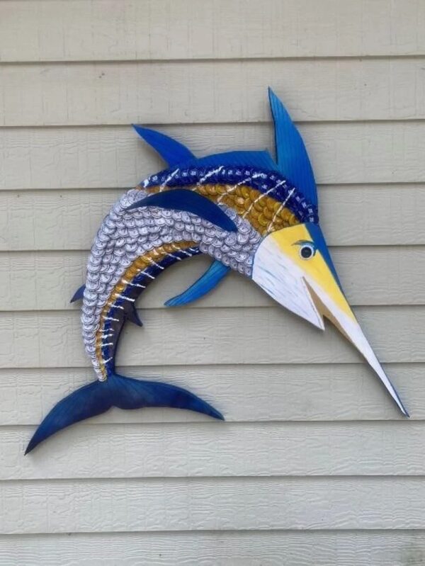 Leaping Blue Marlin